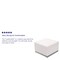 Flash Furniture Alon Ottoman, 25-1/4" L 16" H ZB-803-OTTOMAN-WH-GG - alternate 2