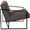 Flash Furniture Hercules Madison Lounge Chair, Retro Gray Seat, Gray Back, 29 W 31-3/4" L 27.5 H, Slanted ZB-8522-GY-GG - alternate 5