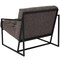 Flash Furniture Hercules Madison Lounge Chair, Retro Gray Seat, Gray Back, 29 W 31-3/4" L 27.5 H, Slanted ZB-8522-GY-GG - alternate 4