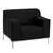 Flash Furniture Living Room Set, 31" x 29-1/4", Upholstery Color: Black ZB-DEFINITY-8009-SET-BK-GG - alternate 5