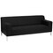 Flash Furniture Living Room Set, 31" x 29-1/4", Upholstery Color: Black ZB-DEFINITY-8009-SET-BK-GG - alternate 6