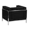 Flash Furniture Hercules Imagination Chair, Black Back, 35 in W 28-3/4" L 27-1/4" H, Track, Leather Seat ZB-IMAG-CHAIR-GG - alternate 3