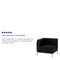 Flash Furniture Hercules Imagination Chair, Black Back, 28-1/2 in W 28-1/2" L 27-1/2" H, Leather Seat ZB-IMAG-LEFT-CORNER-GG - alternate 6