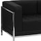 Flash Furniture Loveseat, 28-3/4" x 27-1/4", Upholstery Color: Black ZB-IMAG-LS-GG - alternate 5