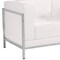 Flash Furniture Loveseat, 28-3/4" x 27-1/4", Upholstery Color: White ZB-IMAG-LS-WH-GG - alternate 2