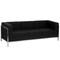 Flash Furniture HERCULES Imagination Series Black LeatherSoft Sofa Set with Ganging Clips, 5 Pieces ZB-IMAG-SET17-GG - alternate 3