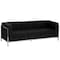 Flash Furniture HERCULES Imagination Series Black LeatherSoft Sectional & Sofa Set with Ganging Clips, 10 Pieces ZB-IMAG-SET19-GG - alternate 7