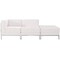 Flash Furniture HERCULES Imagination Series Melrose White LeatherSoft 3 Piece Chair & Ottoman Set with Ganging Clips ZB-IMAG-SET6-WH-GG - alternate 4