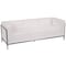 Flash Furniture Sofa, 28-3/4" x 27-1/4", Upholstery Color: White ZB-IMAG-SOFA-WH-GG - alternate 2