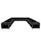 Flash Furniture 13 pcs. Living Room Set, 141" x 27-1/4", Upholstery Color: Black ZB-IMAG-U-SECT-SET2-GG - alternate 3