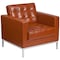 Flash Furniture Hercules Lacey Chair, 33 in W 31" L 32" H, Straight, Leather Seat ZB-LACEY-831-2-CHAIR-COG-GG - alternate 4