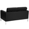 Flash Furniture Loveseat, 31" x 32", Upholstery Color: Black ZB-LACEY-831-2-LS-BK-GG - alternate 5