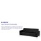 Flash Furniture Sofa, 31" x 32", Upholstery Color: Black ZB-LACEY-831-2-SOFA-BK-GG - alternate 5