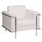 Flash Furniture Hercules Lesley Chair, White Back, 36-3/4 in W 33" L 32-1/2" H, Straight, Leather Seat ZB-LESLEY-8090-CHAIR-WH-GG - alternate 8
