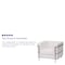 Flash Furniture Hercules Regal Chair, White Back, 35 in W 28-1/2" L 27-1/2" H, Straight, Leather Seat ZB-REGAL-810-1-CHAIR-WH-GG - alternate 3