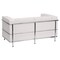 Flash Furniture Loveseat, 28-1/2" x 27-1/2", Upholstery Color: White ZB-REGAL-810-2-LS-WH-GG - alternate 3