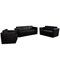 Flash Furniture Living Room Set, 32" x 31", Upholstery Color: Black ZB-TRINITY-8094-SET-BK-GG - alternate 2