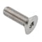 Ampg M7-1.00 Socket Head Cap Screw, Flat, Plain Stainless Steel, 25 mm Length ZF601M7X25 - alternate 1