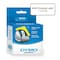 Dymo Printer Label, 1 in Label W, 2 1/8 in Label H, 500 Labels per Roll, White 30336 - alternate 2