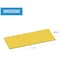 Mastervision Magnetic Tape Strips, 7/8"x2", Yellow, PK25 FM2403 - alternate 2