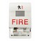 Edwards Signaling Chime, Marked Fire, White EG1F-C - alternate 2