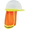 Ergodyne Hi-Vis Mesh Neck Shade, Reflective, Orange 8005 - alternate 2