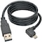 Tripp Lite USB Reversible 2.0 Cable, RA, Micro, 3ft UR05C-003-RB - alternate 4