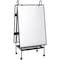 Mastervision Dry Erase Board, Steel, 59 21/32 in, 29 23/32 in, Aluminum Frame, White, Matte EA49145016 - alternate 2