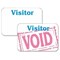 C-Line Products 3" x 2" Time's Up! Self-Expiring Visitor Badges, 100PK 97005 - alternate 7