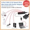 Tripp Lite USB 2.0 Hub, Hi-Speed, 4-Port, Adapter U222-004-R - alternate 2