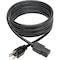 Tripp Lite Power Cord, 5-15P to C13, 10A, 18AWG, 10ft P006-010 - alternate 4