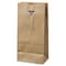Zoro Select Grocery Bag Flat Bottom 8 lb Brown, Pk500 18408 - alternate 2