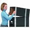 Bankers Box File Box, Steel, 15 in W, 24 in D, 10 1/2 in H, Black 00512 - alternate 8