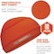 Ergodyne High Performance Cap, Orange, Universal Sz 6632 - alternate 2