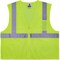 Ergodyne Lime Treated Polyester Hi-Vis Class 2 Ve, Polyester, Lime, S/M 8256Z - alternate 5