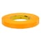 3M Painter's Tape, 45/64 in W x 60 yd L, 9.5 mil Thick, Orange, Rubber Adhesive, 48 PK 2525 - alternate 5