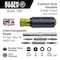 Klein Tools Phillips, Slotted, Square, Schrader Valve Insertion, Core Removal Bit 7 3/4 in, , Num. of pieces:9 32527 - alternate 2