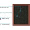 Ghent Rubber Bulletin Board 48-1/2"x144.5", Aluminum Frame ATR412-BK - alternate 2