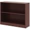 Lorell Lorell Mahogany Laminate Bookcase LLR99778 - alternate 3