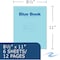 Roaring Spring Case of Exam Blue Books, 11" x 8.5", 6 Sheets/12 Pages, Wide Ruled with Margin, PK500 77516cs - alternate 5
