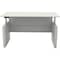 Safco Adjustable Desk Medina Height-Adjustable 72" Straight De, 36 in D X 49.3 in H, 72 in W X Laminate MNDSHA72TSS - alternate 2