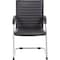 Boss B9536 Side Chair, Black Back, 23 in W 24-1/2" L 37-1/2" H, Fixed, Vinyl Seat B9536-BK-2 - alternate 2