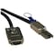 Tripp Lite External SAS Cable, Mini-SAS, SFF-8470, 1m S520-01M - alternate 2