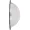 Safety Technology International Stopper Dome, Polycarbonate, Flush Mount, 7 3/8 in W x 7 3/8 in H x 2 7/8 in D, Clear STI-1225 - alternate 2