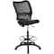 Office Star Mesh Drafting Chair, 27-1/2" to 32-1/2", No Arms, Black 13-37N20D - alternate 2
