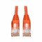 Tripp Lite Cat5e Cable, Snagless, Molded, Orange, 7ft N001-007-OR - alternate 2