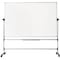 Mastervision Dry Erase Board, Melamine, 71 in, 26 1/4 in, Aluminum Frame, White, Matte RQR0521 - alternate 3