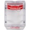 Safety Technology International Fire Alarm Protective Cover, Polycarbonate, Surface Mount, 6 7/8 in W x 8 7/8 in H x 5 1/4 in D STI-1130 - alternate 4