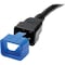 Tripp Lite PDU Accessory, Plug-lock, C19, Blue, 100pc PLC19BL - alternate 2