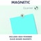 Quartet 36" H x 48" W Magnetic Glass Dry Erase Board, Gloss, White G4836W - alternate 5